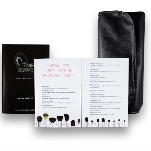 Makeover essentials 15 piece brush set - Picture 3 of 4